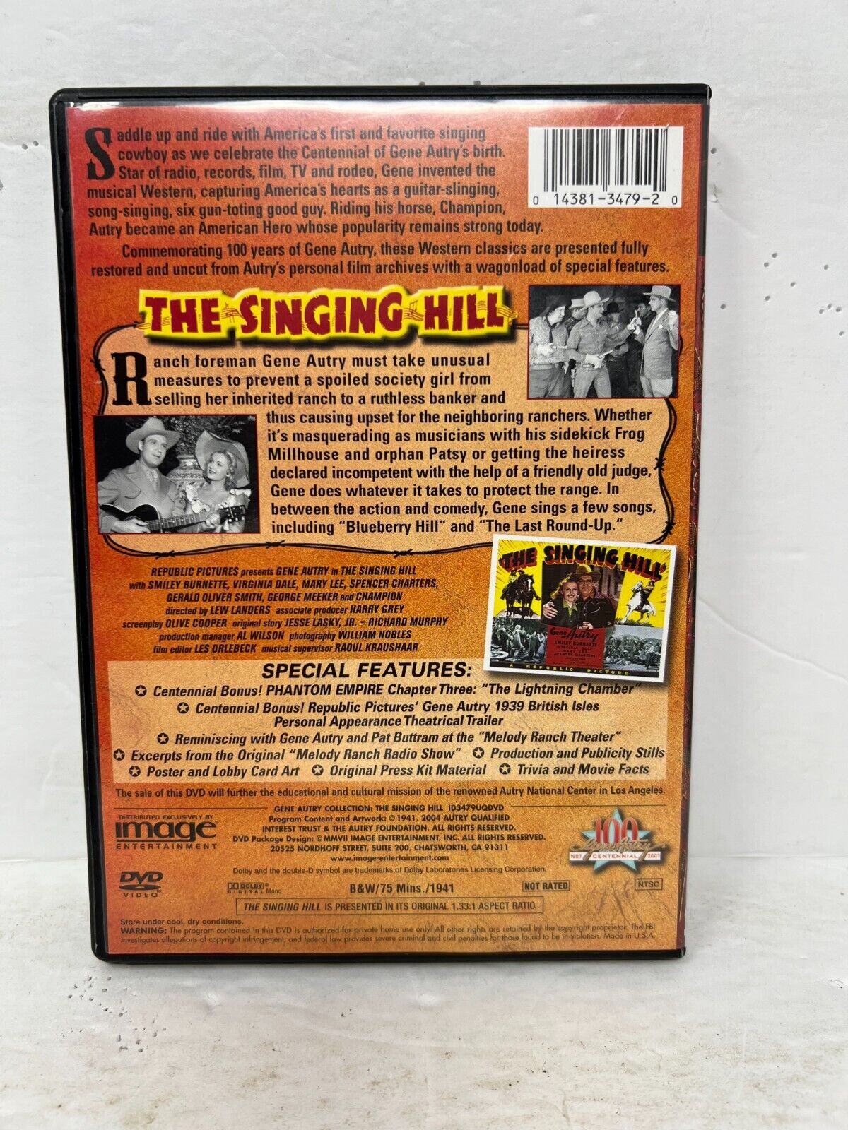 The Singing Hill (DVD) Western