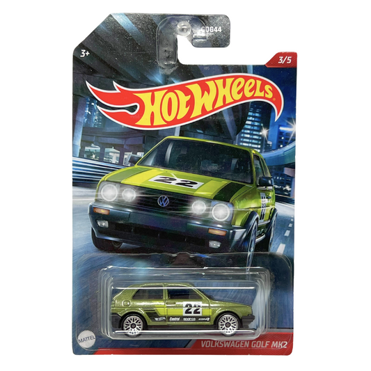 Hot Wheels Street Racers Volkswagen Golf MK2 1:64 Diecast V4