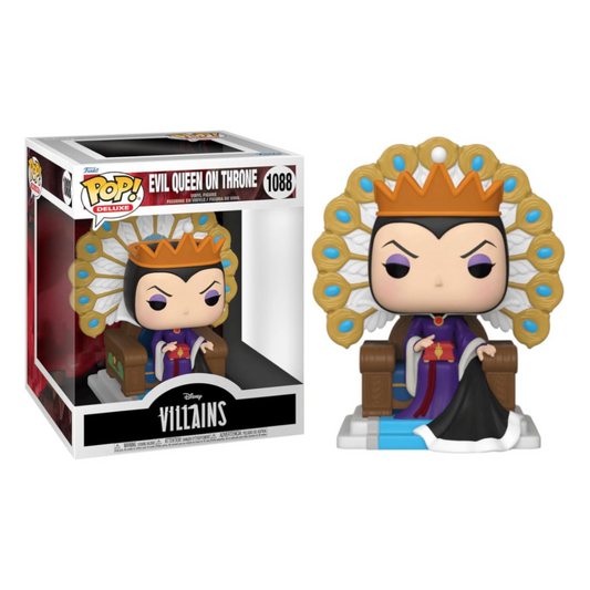 Funko Pop! Deluxe Disney Villains #1088 Evil Queen on the Throne Vinyl Figure