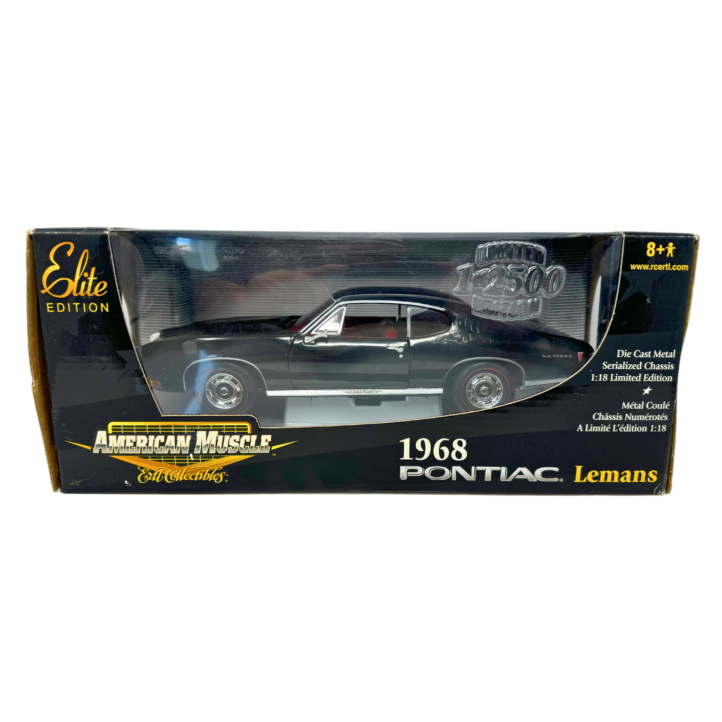 Ertl American Muscle 1968 Pontiac Lemans Elite Edition 1:18 Diecast 1 of 2500