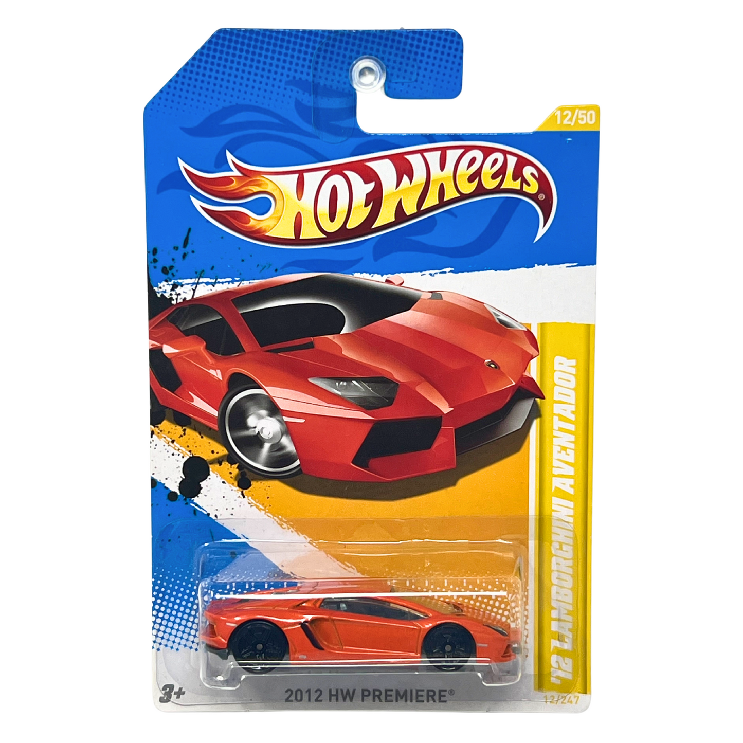 Hot Wheels 2012 HW Premiere 2012 Lamborghini Aventador 1:64 Diecast