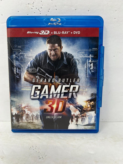 Gamer (Blu-ray 3D) Action Good Condition!!!