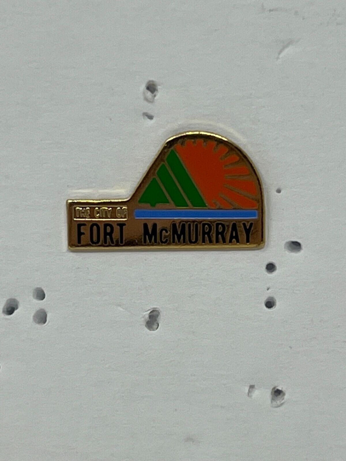 The City of Fort McMurray Cities & States Lapel Pin P1