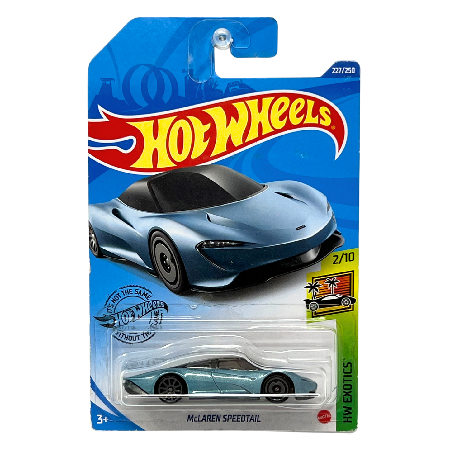 Hot Wheels HW Exotics McLaren Speedtail Blue 1:64 Diecast