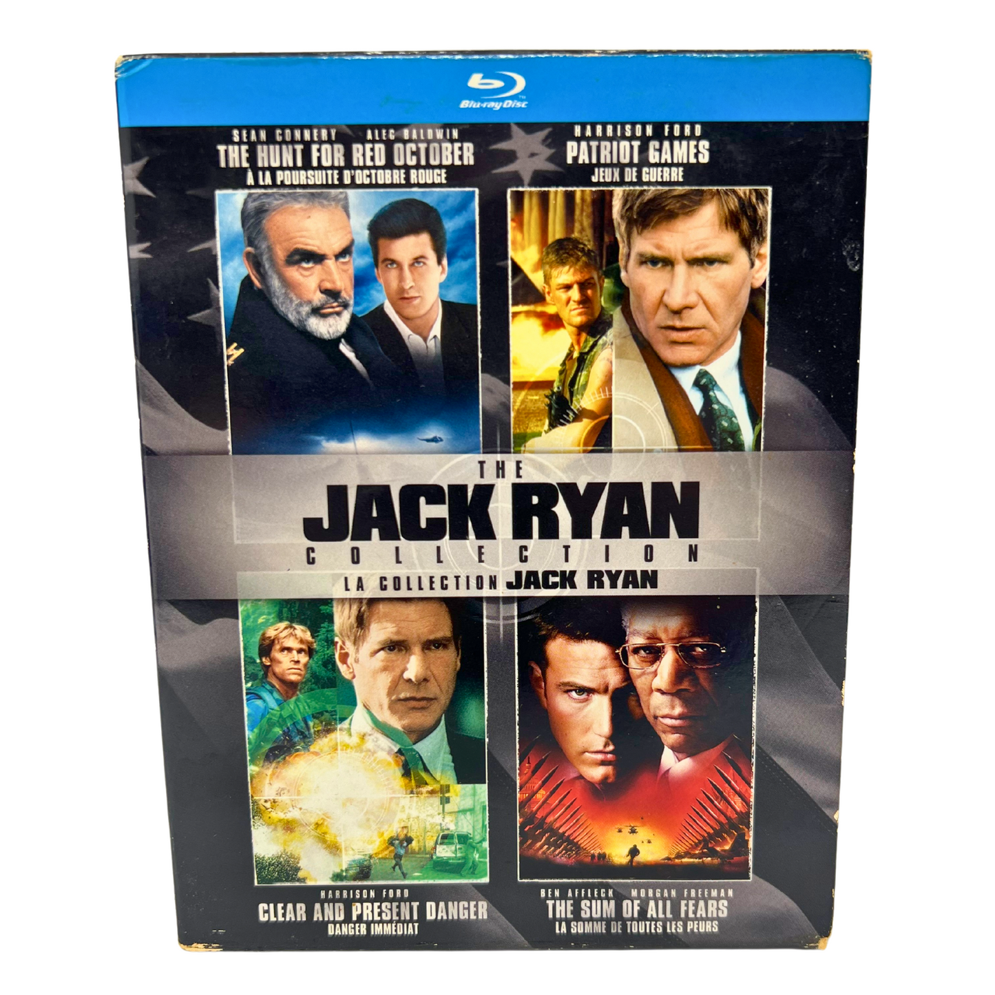 Jack Ryan Collection (Blu-ray) Action Good Condition!!!