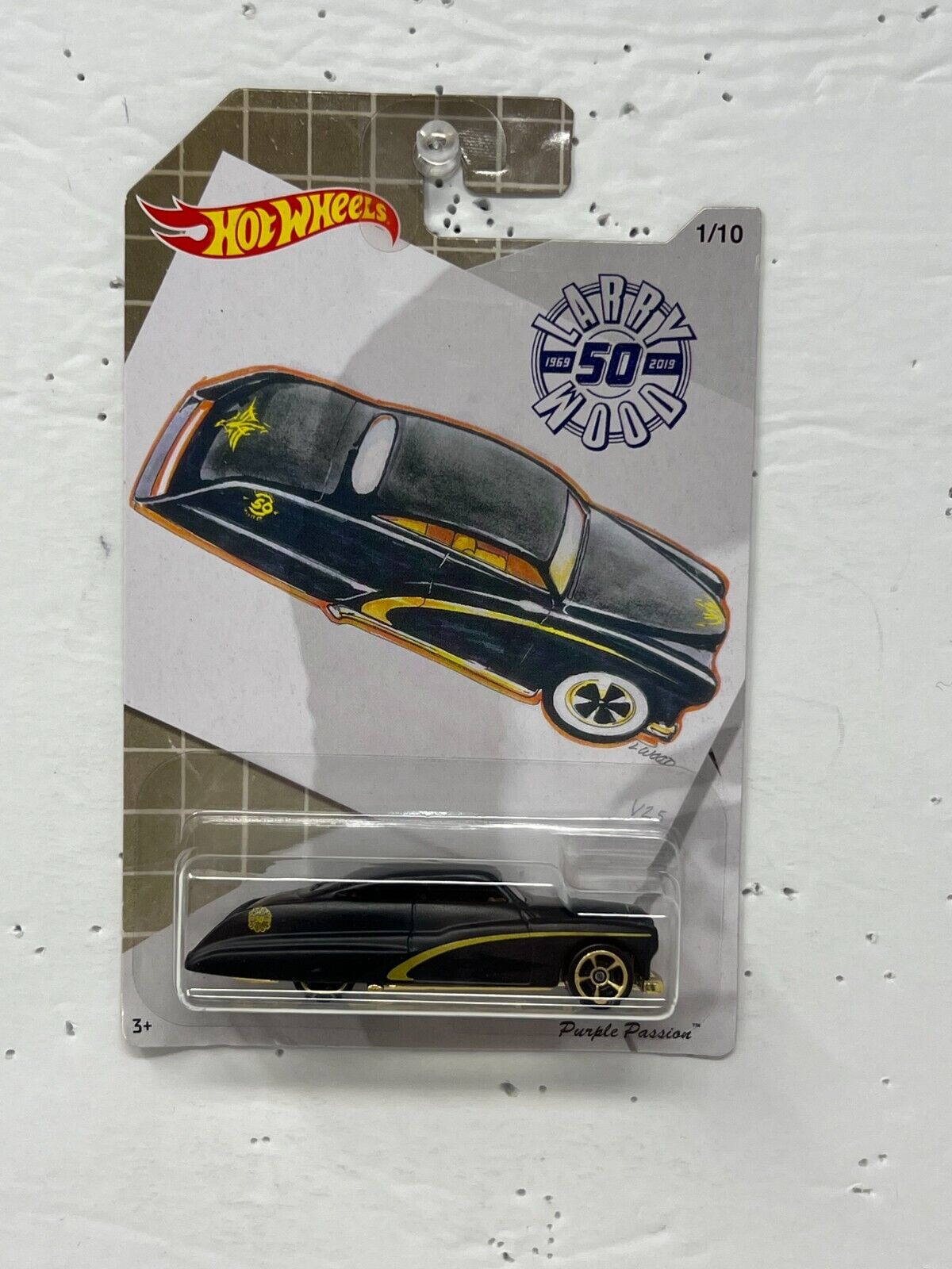 Hot Wheels Larry Wood Purple Passion Fantasy Cars 1:64 Diecast