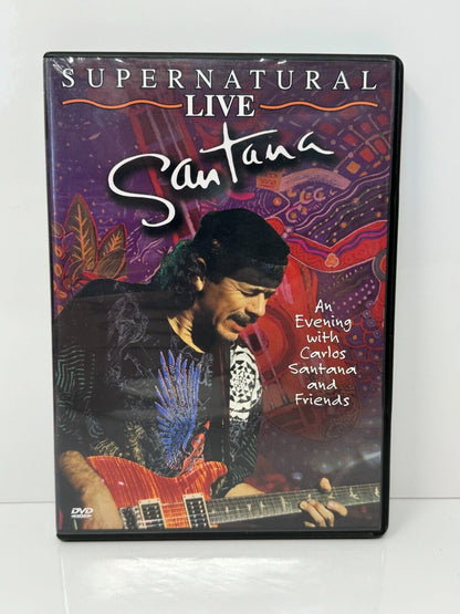 Santana: Supernatural Live (DVD) Music Good Condition!!!