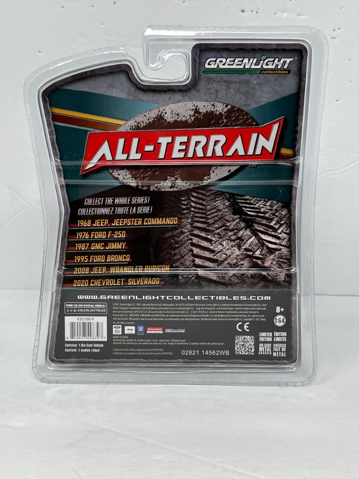 Greenlight All-Terrain 2020 Chevrolet Silverado 1:64 Diecast Version 2