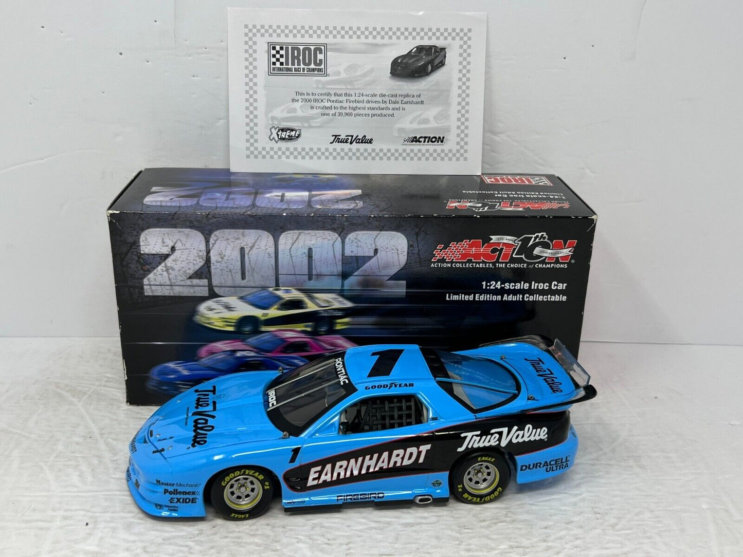 Action Nascar Dale Earnhardt Sr. True Value IROC Firebird Xtreme 1:24 Diecast