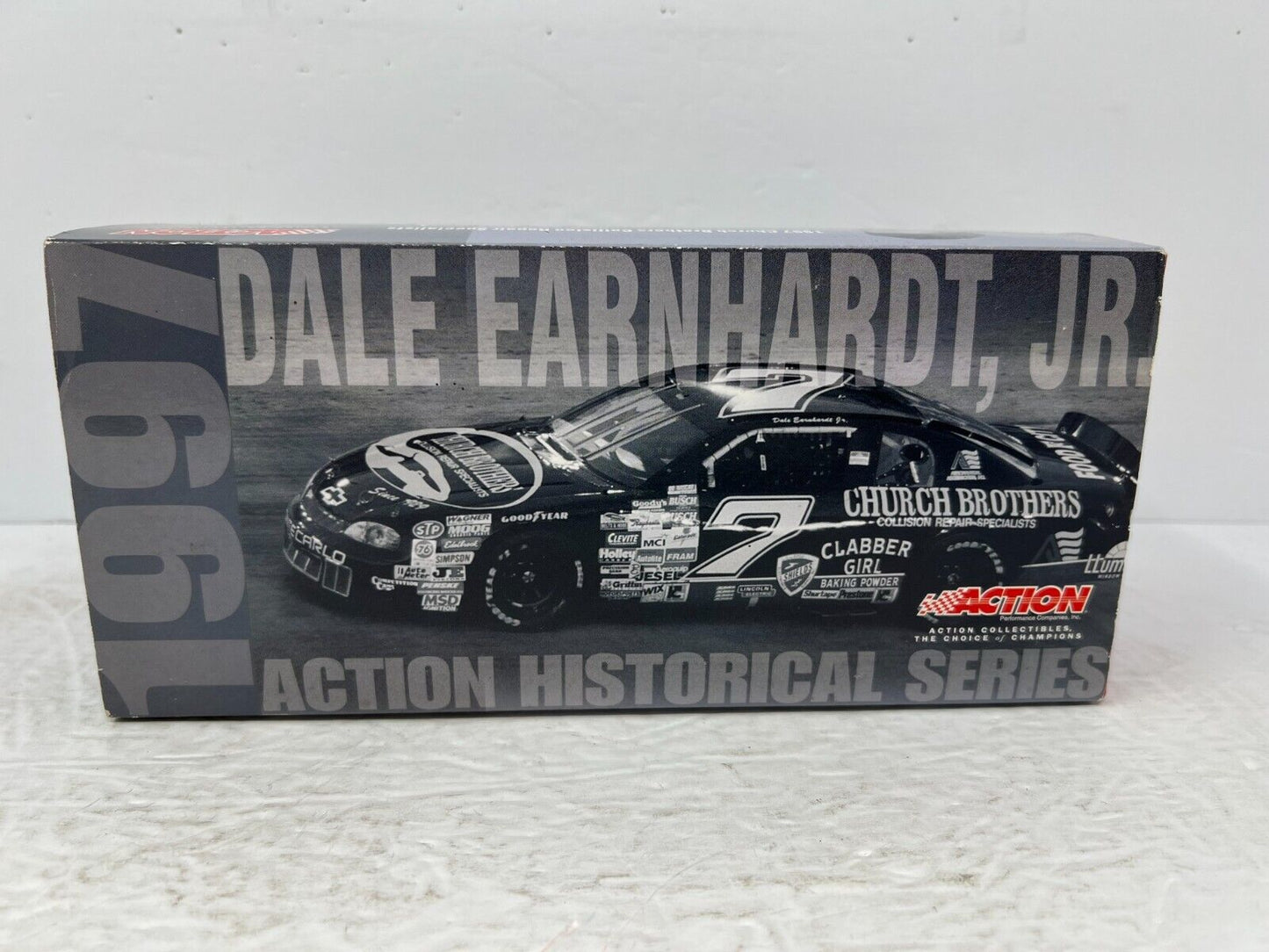 Action Nascar #7 Dale Earnhardt Jr Church Brothers 1997 Monte Carlo 1:24 Diecast