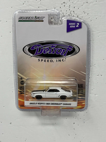 Greenlight Detroit Speed, Inc. Angelo Vespi's 1969 Chevy Camaro 1:64 Diecast V3