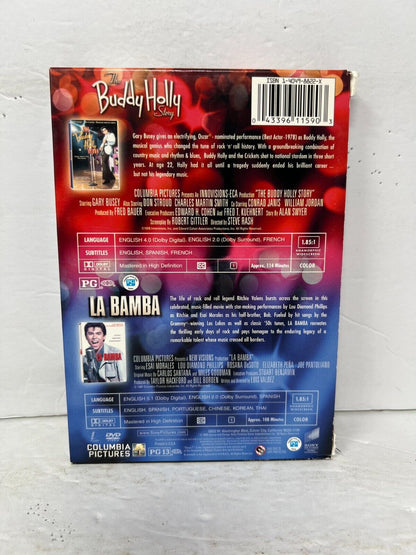 La Bamba / Buddy Holly Story (DVD) Music Good Condition!!!