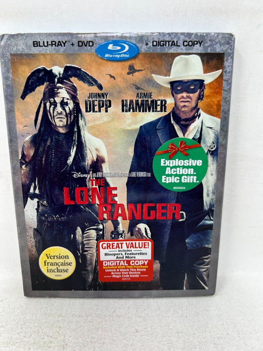 Disney The Lone Ranger (Blu-ray) Live Action Good Condition!!!