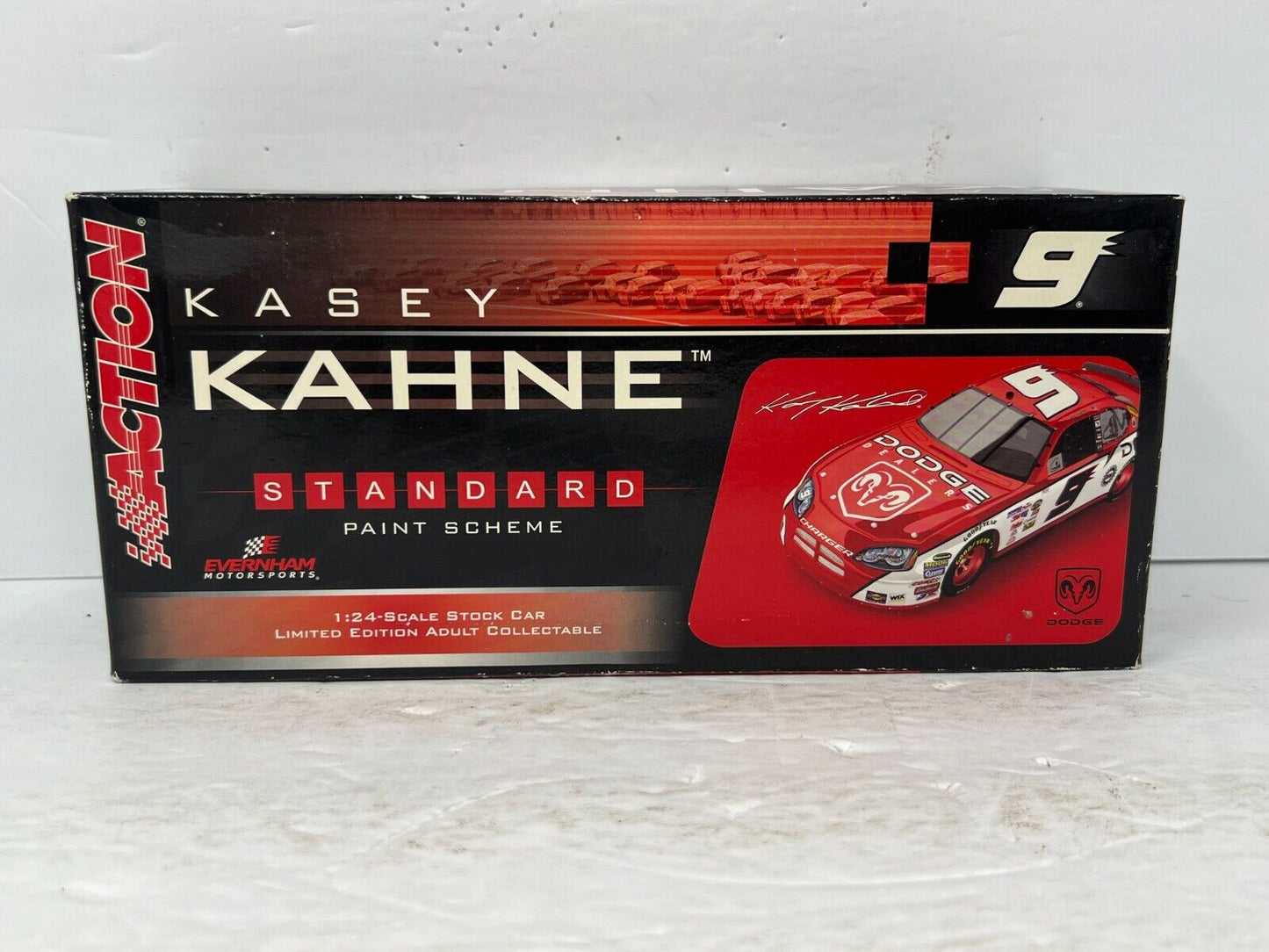 Action Nascar #9 Kasey Kahne Dodge Dealers Charger 1:24 Diecast (1 of 360#) Bank