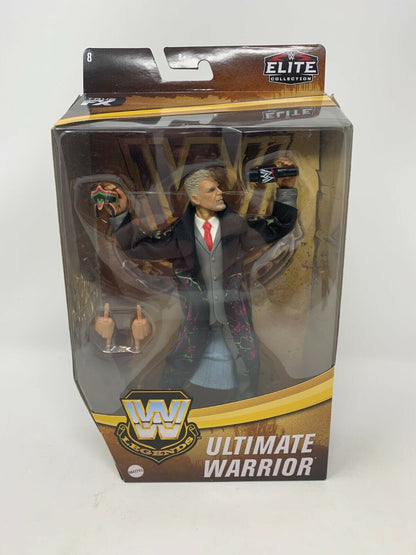 Mattel WWE Ultimate Warrior Elite Collection Legends Series 8  Exclusive