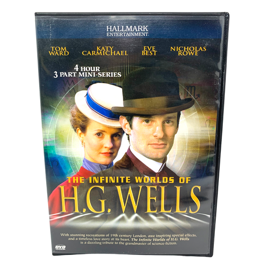 Infinite Worlds of H.G. Wells (DVD) Hallmark Drama Good Condition!!!