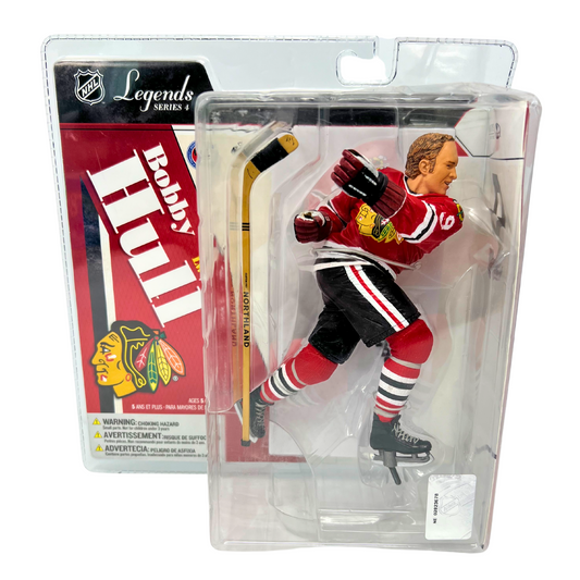 Mcfarlane NHL Legends Series 4 Bobby Hull Chicago Blackhawks (Red) Jersey Figure