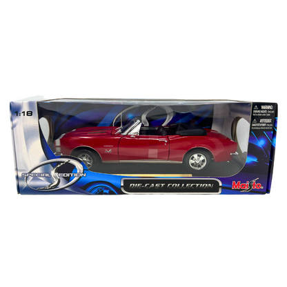 Maisto 1967 Chevrolet Camaro RS/SS 396 Special Edition 1:18 Diecast