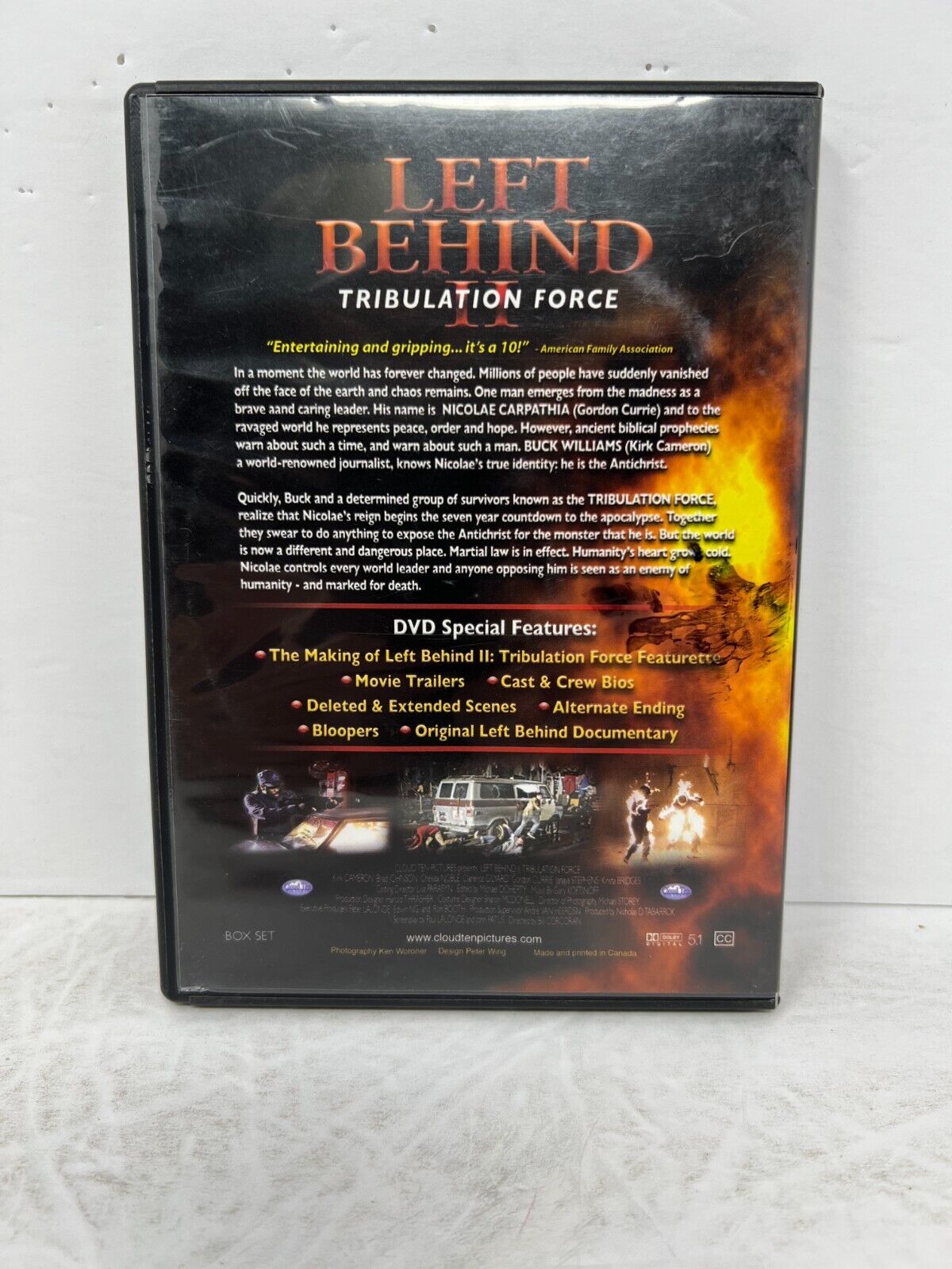 Left Behind II Tribulation Force (DVD) Action Drama Good Condition!!!