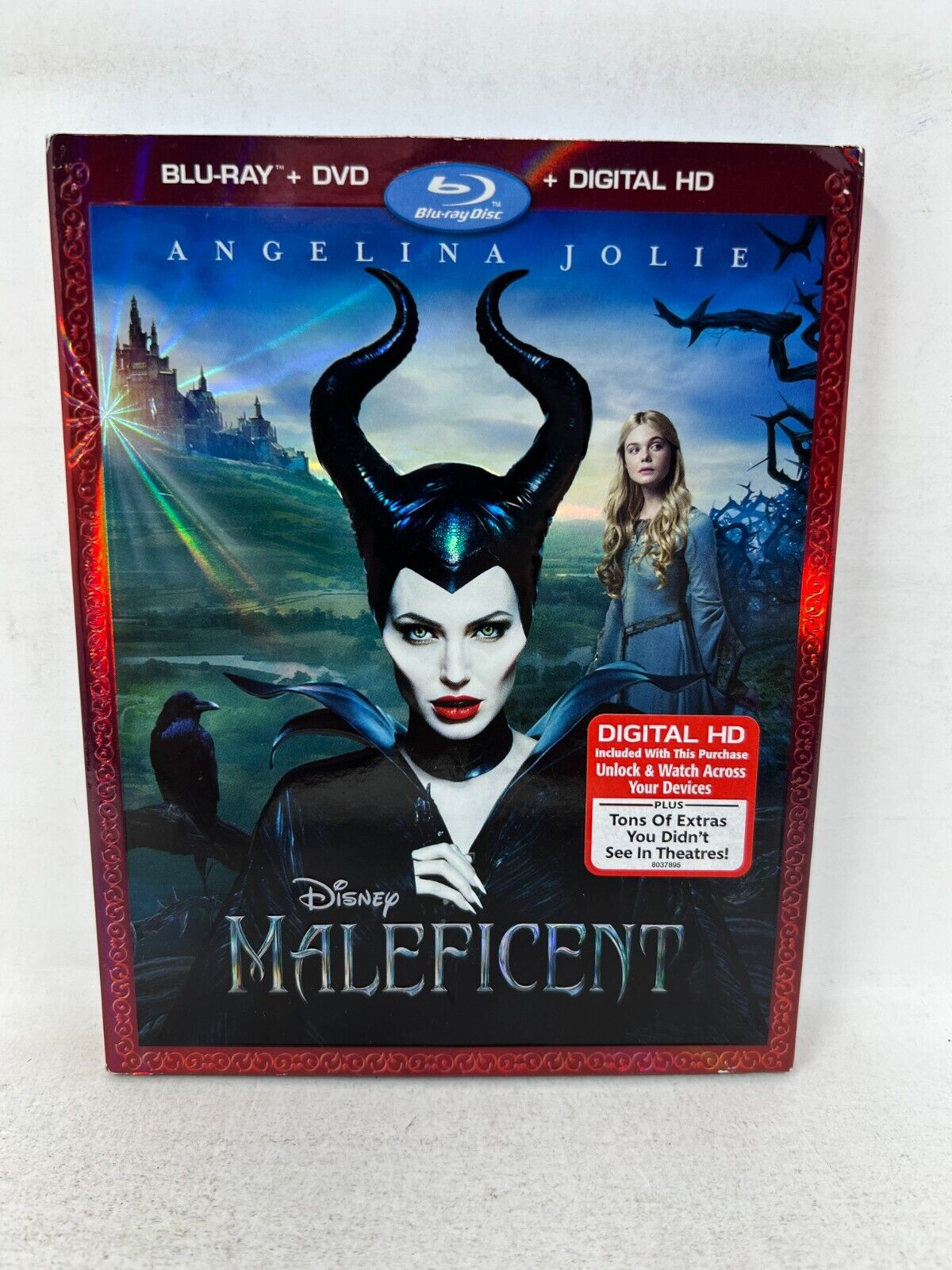 Disney Maleficent (Blu-ray) Live Action Good Condition!!!