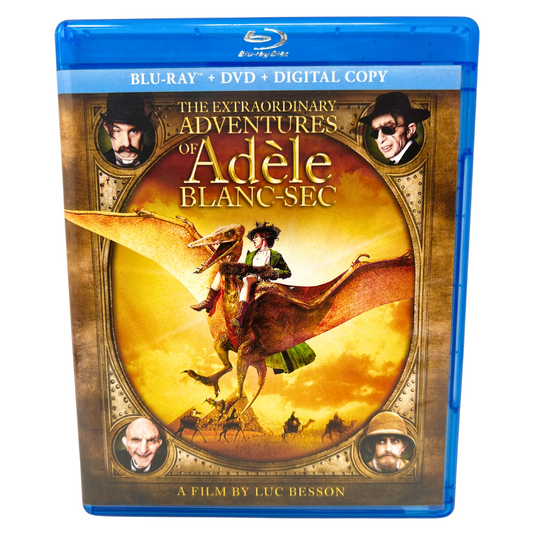 Extraordinary Adventures of Adèle Blanc-Sec (Blu-ray) Fantasy Good Condition!!!