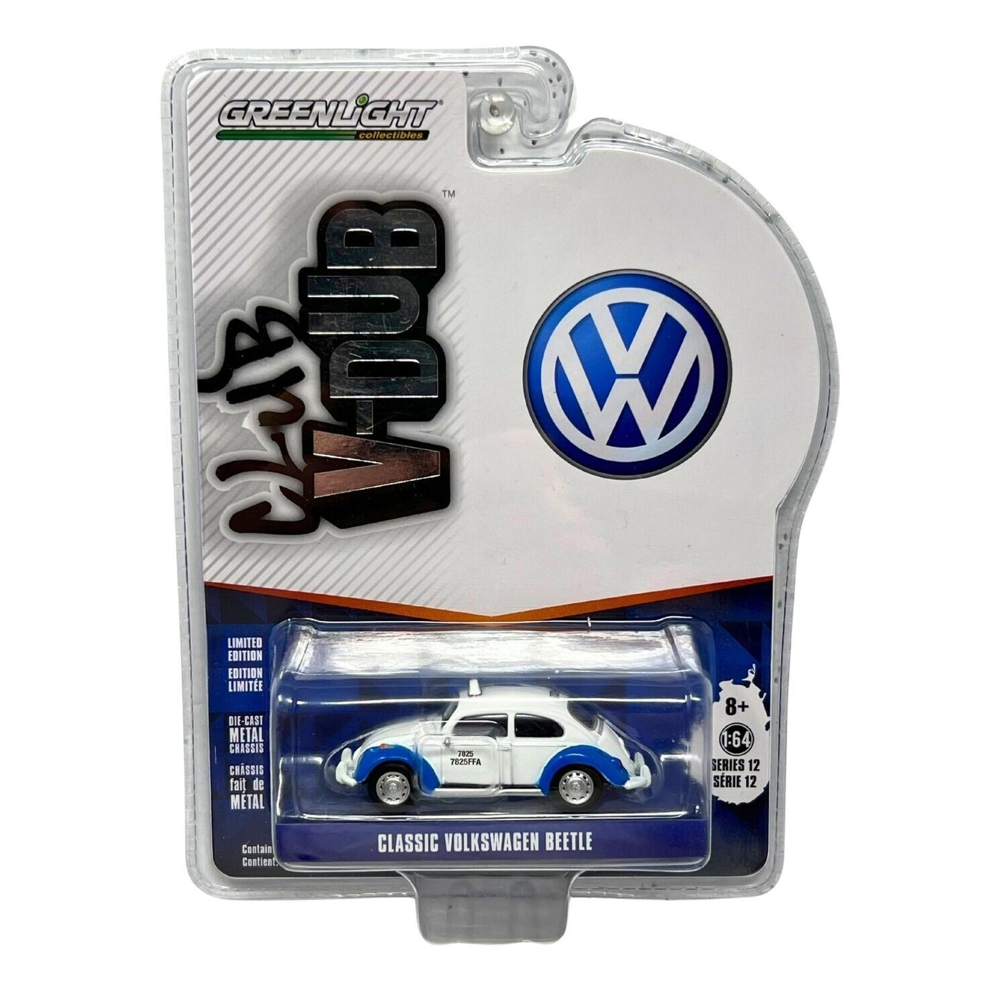 Greenlight Club V-Dub Classic Volkswagen Beetle 1:64 Diecast V4