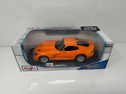 Maisto 2013 Dodge SRT Viper GTS Special Edition 1:18 Diecast