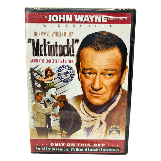 McLintock! (DVD) John Wayne Western New and Sealed!!!