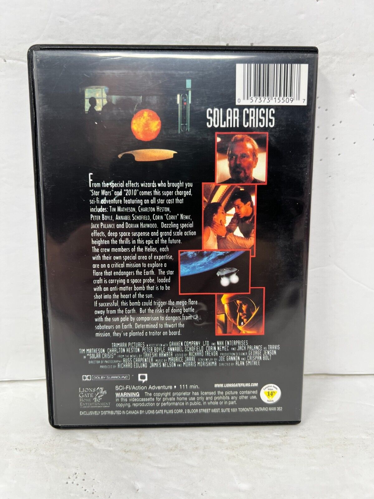 Solar Crisis (DVD) Sci-Fi Good Condition!!!