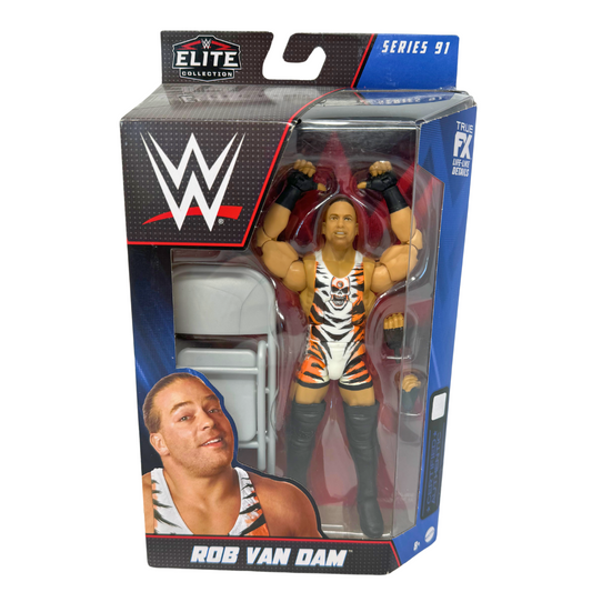 WWE Rob Van Dam Elite Collection Series 91 Action Figure Mattel