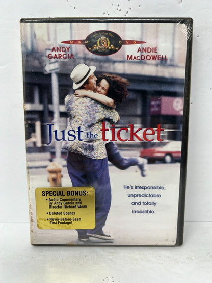 Just the Ticket (DVD) Romance Brand New and Sealed!!!