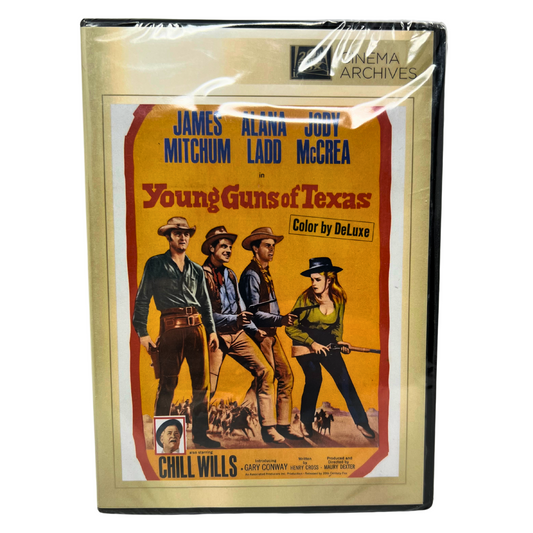 Young Guns of Texas (DVD) Western Brand New and Sealed!!!