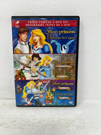 The Swan Princess: Triple Feature (DVD) Kids Cartoon Good Condition!!!