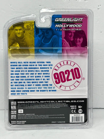 Greenlight Hollywood Beverly Hills 90210 1988 Jeep Cherokee Limited 1:64 Diecast