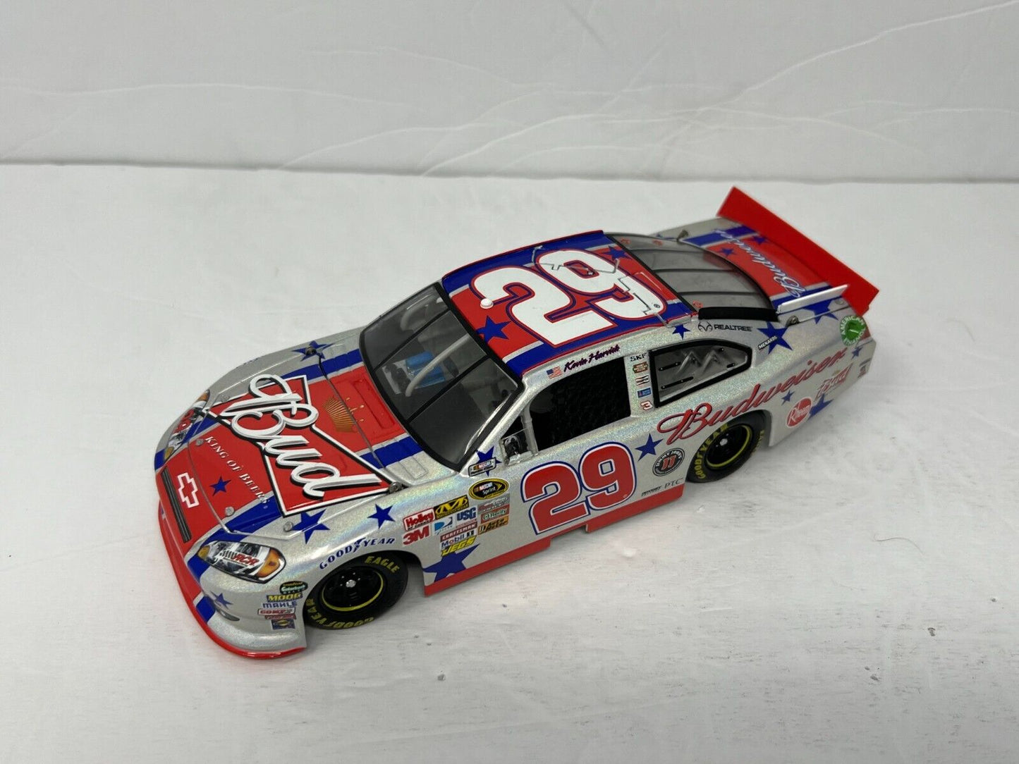 Lionel Nascar #29 Kevin Harvick Budweiser 4th of July Flashcoat 1:24 Diecast