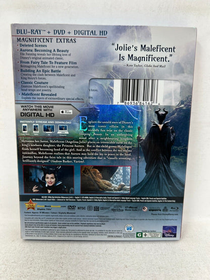 Disney Maleficent (Blu-ray) Live Action Good Condition!!!