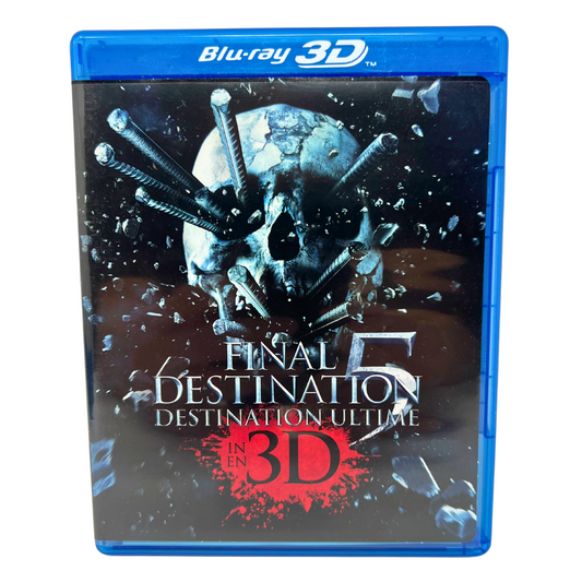 Final Destination 5 (Blu-ray 3D) Horror Good Condition!!!