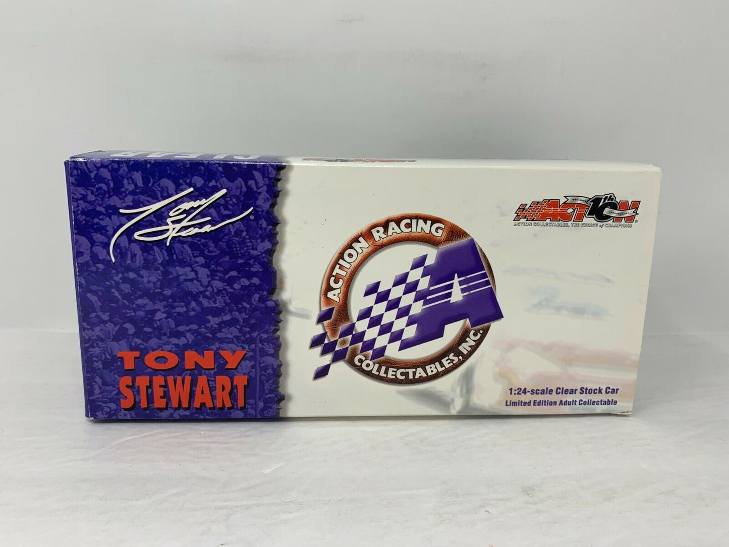 Action Nascar #20 Tony Stewart Home Depot Clear 2002 Grand Prix 1:24 Diecast