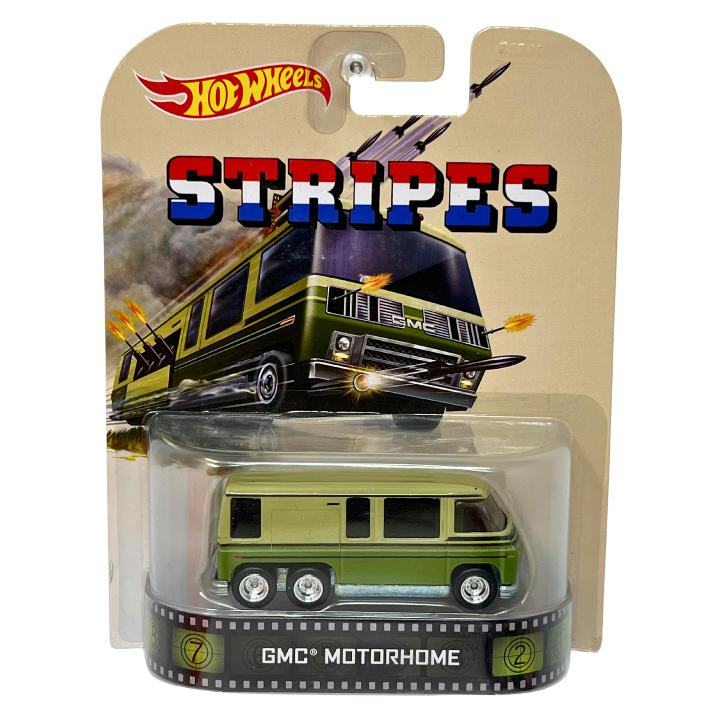 Hot Wheels Retro Entertainment Stripes GMC Motorhome 1:64 Diecast