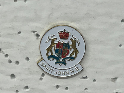 Saint John New Brunswick Souvenir Cities & States Lapel Pin SP5 V8