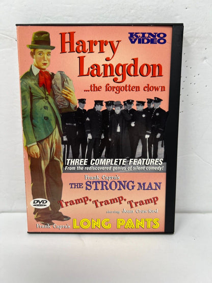 Harry Langdon: The Forgotten Clown Collection (DVD) Comedy Good Condition!!!