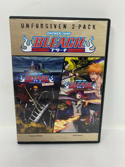 Shonen Jump Bleach Unforgiven 2-Pack (DVD) Anime Good Condition!!!