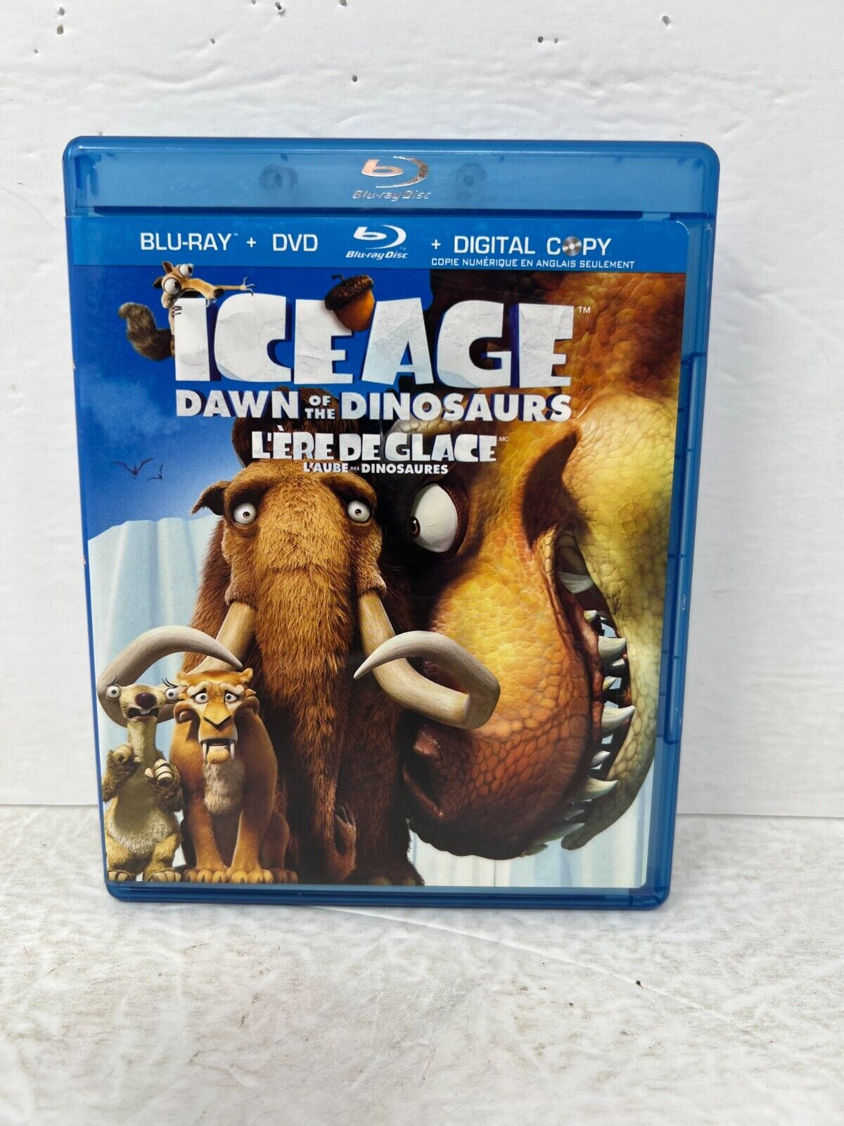 Ice Age Dawn of the Dinosaurs (Blu-ray) Kids Cartoon Good Condition!!!