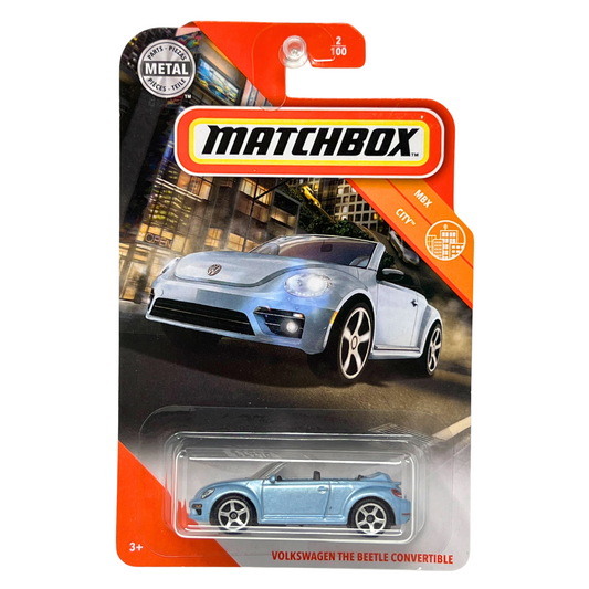 Matchbox MBX City Volkswagen The Beetle Convertible 1:64 Diecast