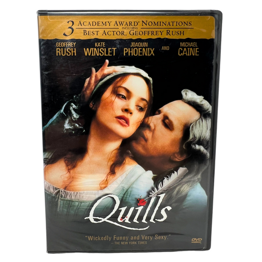 Quills (DVD) Drama Brand New and Sealed!!!