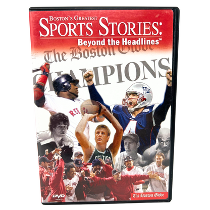 Boston's Greatest Sports Stories Beyond the Headlines (DVD) Sports Good Shape!!!