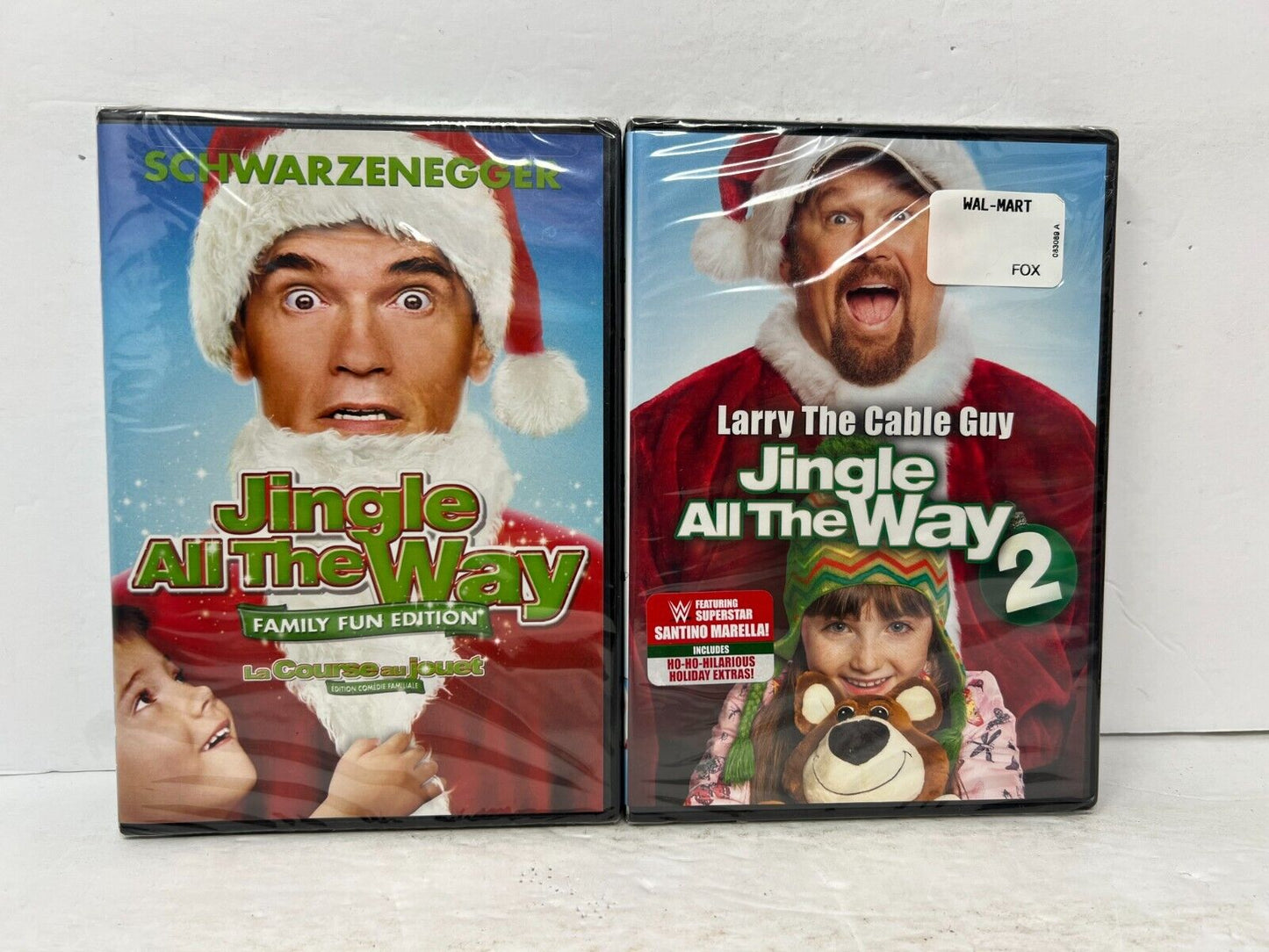 Jingle All the Way 1 & 2 (DVD) Christmas New and Sealed!!!