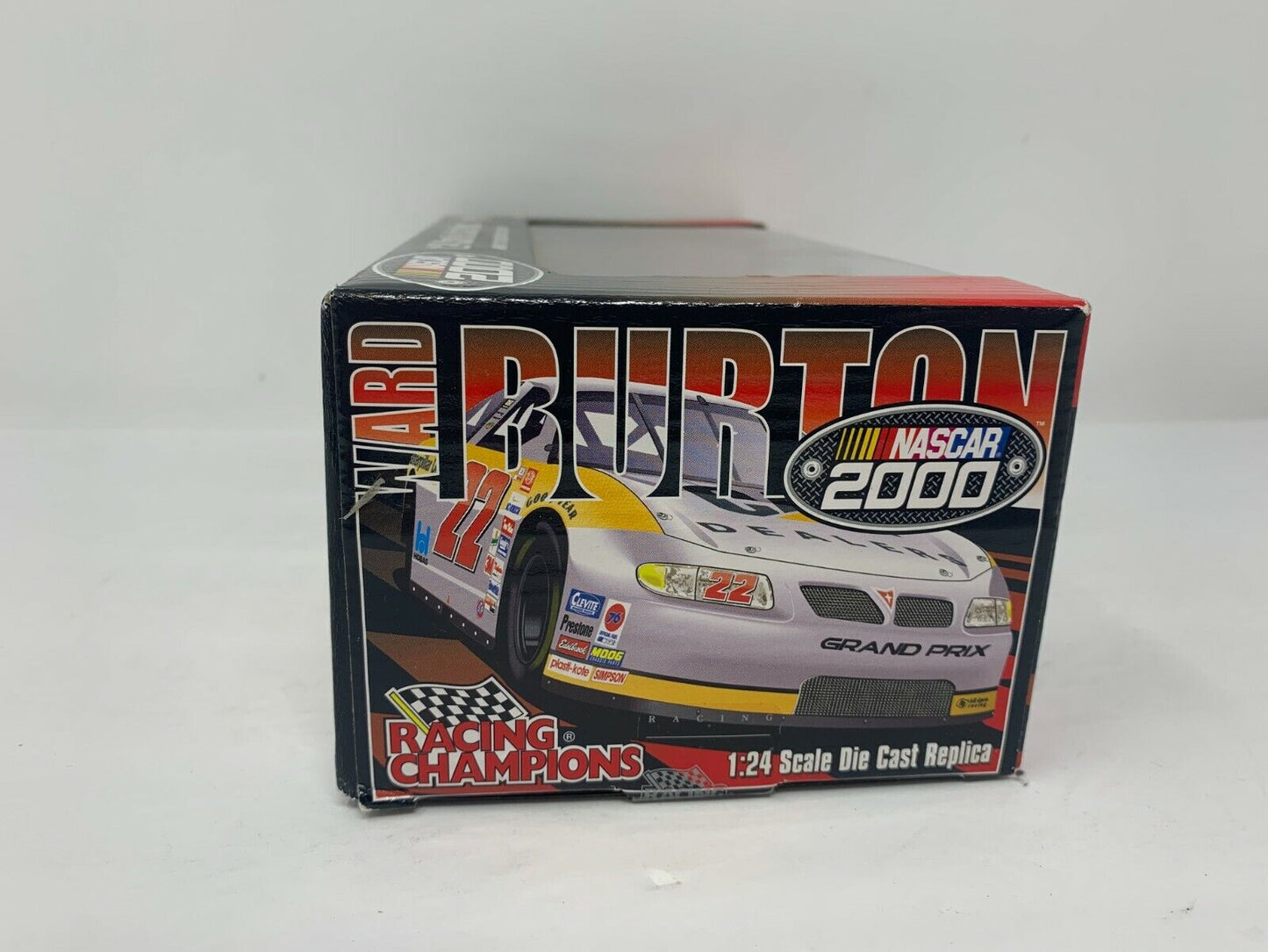 Racing Champions Nascar Ward Burton #22 CAT 2000 Pontiac Grand Prix 1:24 Diecast