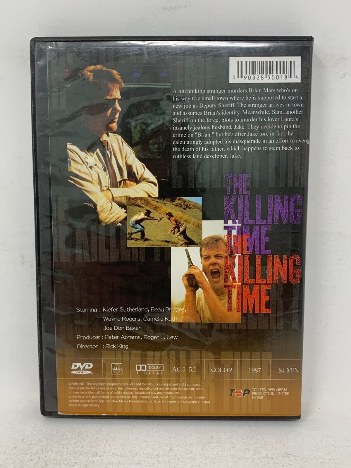 The Killing Time (DVD) Thriller Good Condition!!!