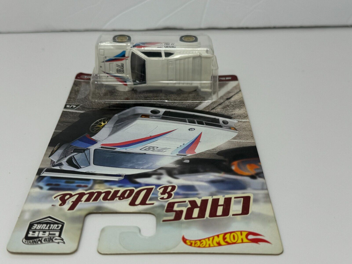 Hot Wheels Cars & Donuts BMW M1 Procar Real Riders 1:64 Diecast